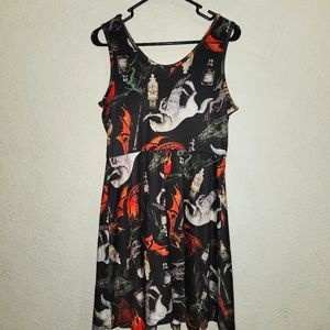 Harry Potter Print Dress